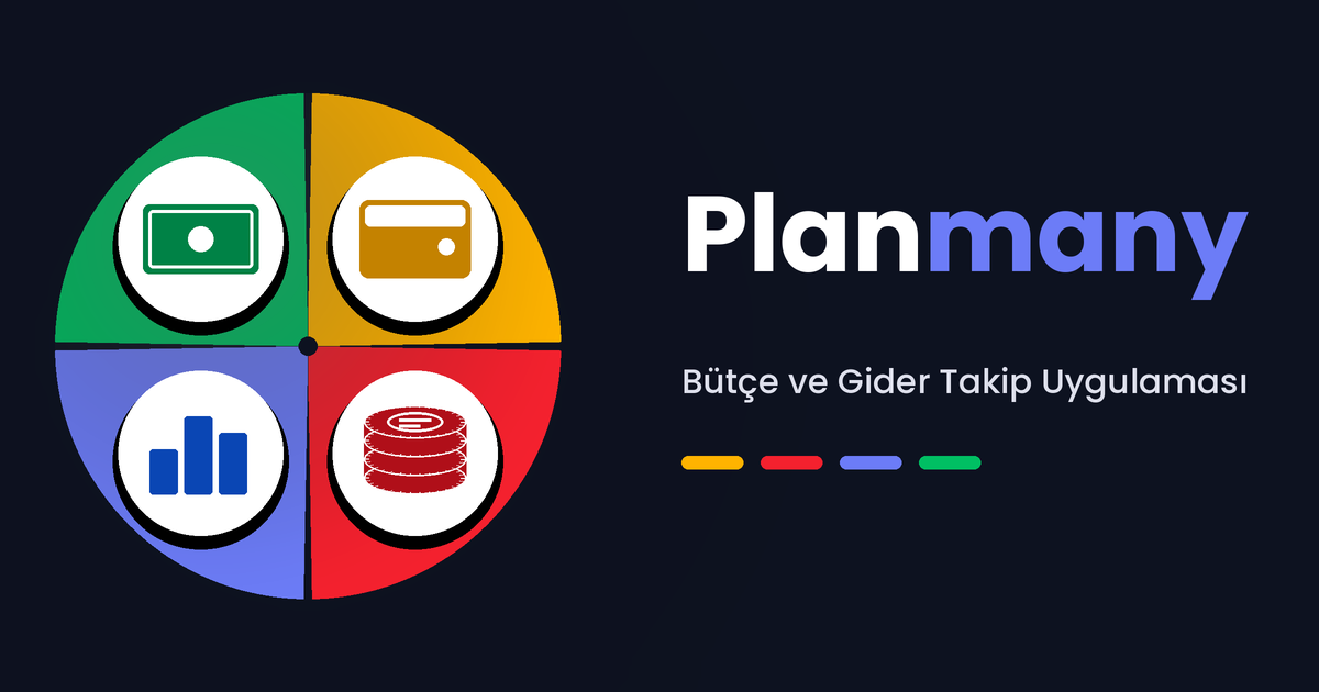 Planmany uygulaması bütçe dağılımı gösteren ana ekran